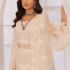Adans Libas Chiffon Desgin-05/A WHITE ONYX